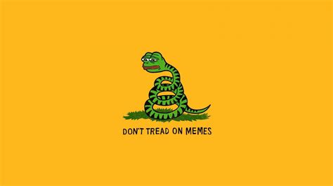 Wallpaper 1920x1080 Px Gadsden Flag Humor Pepe Meme