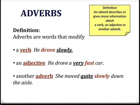 There are so many adverbs of degree that adverbs of degree allow you to be very specific when writing, no matter what the purpose. Adverbs of degree