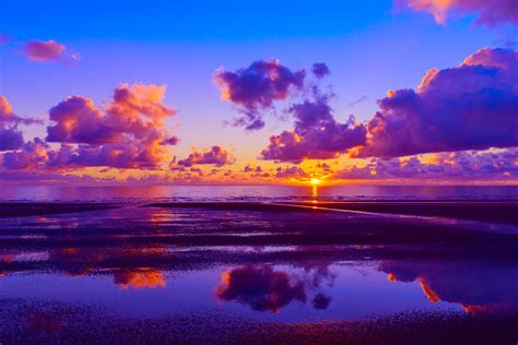 Sunset Horizon Sea Horizon Hd Image 28721