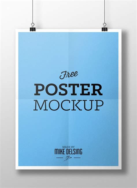 30 Mockups Psd Gratuitos De Calidad Para Diseño Editorial Poster