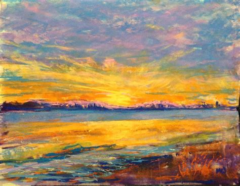 Landscape Painting With Soft Pastels Learn How To Paint A Landscape