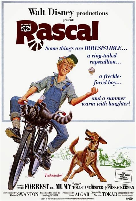 The Disney Films Rascal 1969