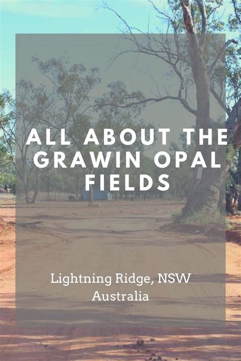 All About The Grawin Opal Fields Fields Opal Light Of The World