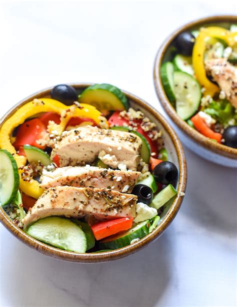 Ресторан средиземноморской кухни и греческий ресторан$$$$. Greek Chicken Bowls | Healthy Steps Nutrition