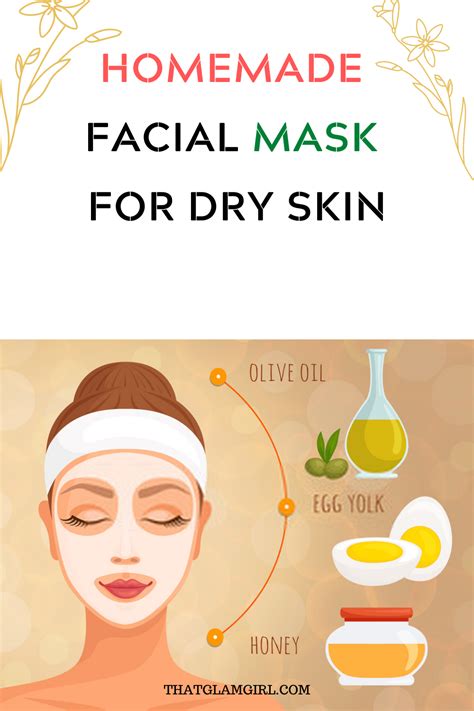 Diy Face Mask For Dry Skin Mask For Dry Skin Homemade Face Mask