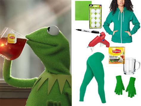 Heres The Truth Tea Kermit Meme Costume You Need For Halloween Meme
