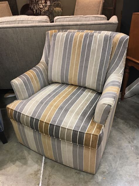 Gray And Yellow Swivel Accent Chair 41715A 
