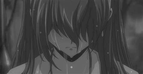 Wallpaper Sad Anime Boy Crying In The Rain Alone