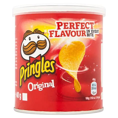 Pringles Ready Salted Small X 12 Wds Group