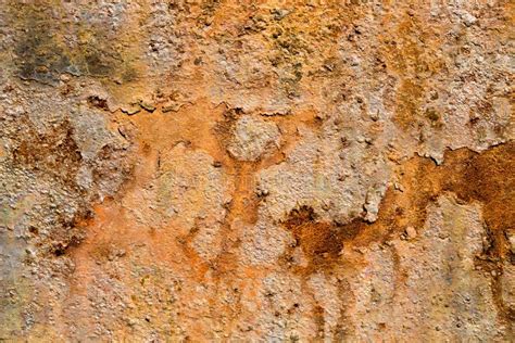 Old Rust On Metal Wall Stock Photo Image Of Rough Abstract 144285804