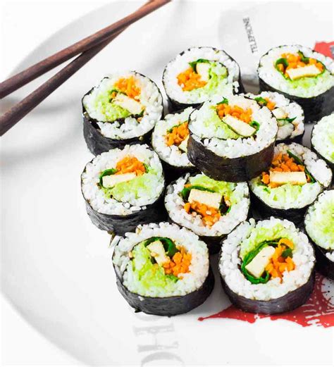 Easy Vegan Sushi Rolls Gluten Free Blooming Nolwenn Recipe