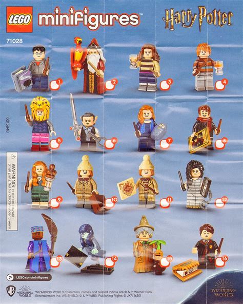 The Minifigure Collector Harry Potter Series 2 Lego Minifigures And