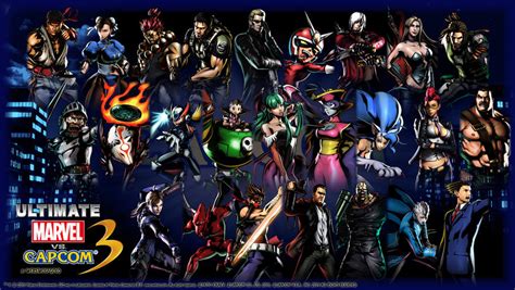 Umvc3 Wallpaper Capcom 1 By Werewolfgold On Deviantart