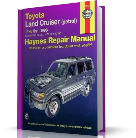Toyota Land Cruiser Petrol 1980 1998 Instrukcja Napraw Haynes
