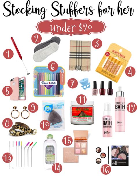 Stocking Stuffers For Her Under 20 Coast To Coast