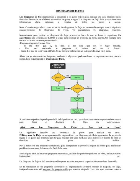 Pdf Diagramas De Flujos Los Diagramas De Flujo Un Donisportela