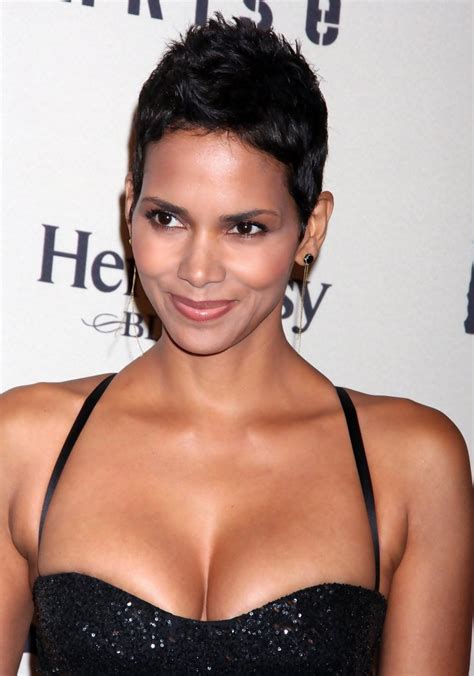 She still sports her signature short pixie cut, she. Halle Berry Pixie - Short Hairstyles Lookbook - StyleBistro