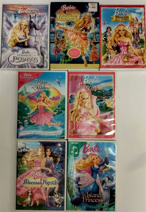 Barbie DVD Movies Etsy