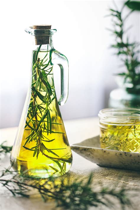 Rosemary Garlic Infused Oil Easy Condiment Playful Cooking