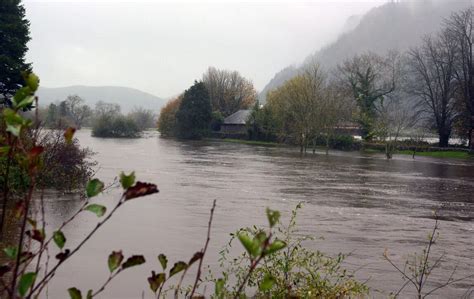 Heavy Rain Causes Floods In Llanrwst North Wales Live