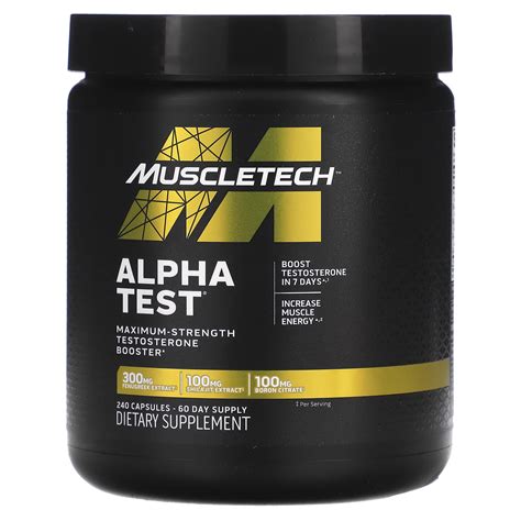 Muscletech Alpha Test Capsules