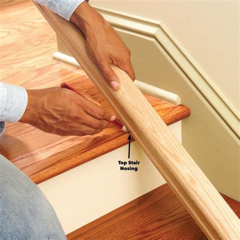 Install A New Stair Handrail Diy