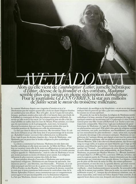 Pud Whacker S Madonna Scrapbook Paris Vogue 2004