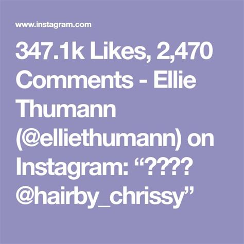 3471k Likes 2470 Comments Ellie Thumann Elliethumann On