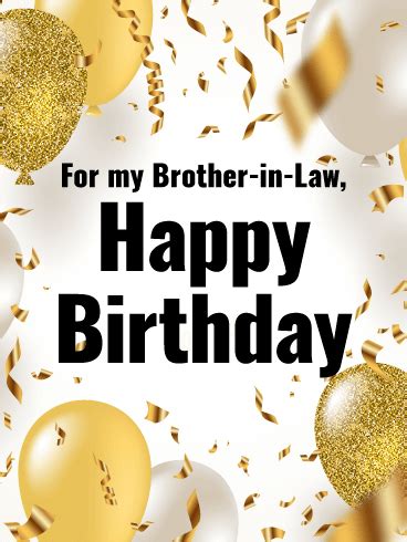 Wishing you a fantastic birthday filled with lots of love and happiness. Celebrating You! Happy Birthday Card for Brother-in-Law ...