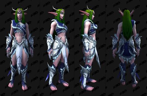 Official Blizzard Preview Forsaken And Night Elf Heritage Armor Mmo Champion
