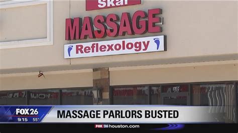 Massage Parlors Busted For Prostitution Fox 26 Houston