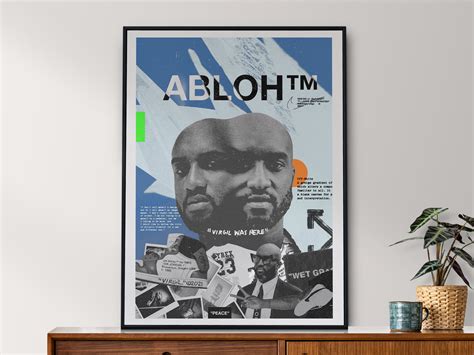 Virgil Abloh Poster Ubicaciondepersonascdmxgobmx