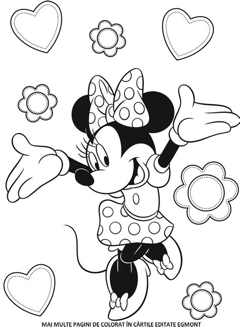 Coloriez Minnie Avec Disney Girly Coloriage Minnie Coloriage Mickey