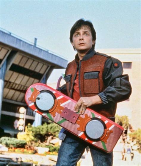 Michael J Fox Retour Vers Le Futur - Michael J. Fox en "Regreso al Futuro II" (Back to the Future. Part II