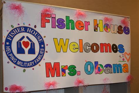 First Lady Mrs Obama Visits Fisher House Flickr