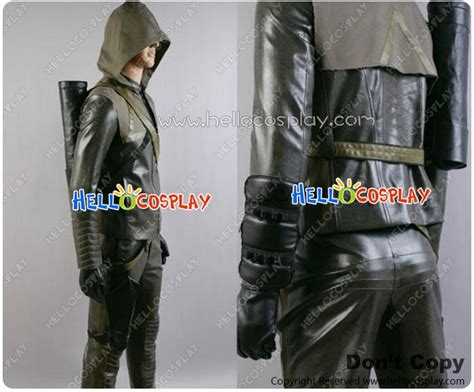 Green Arrow Cosplay Queen Green Uniform Costume