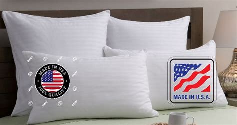 What Pillows Are Made In The Usa Pillows Made In Usa