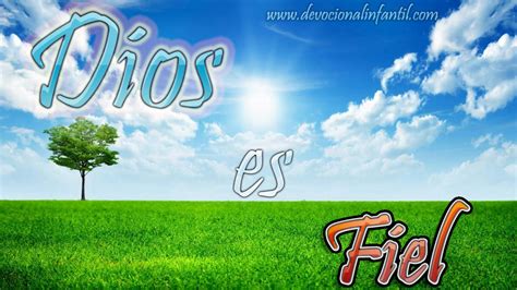 Dios Es Fiel Wallpaper Devocional