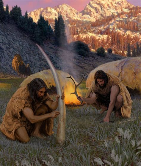2008 Neanderthal Man Human Camp In 2023 Prehistoric Man
