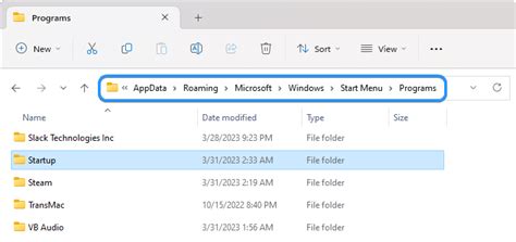 Where Is The Startup Folder In Windows 1110