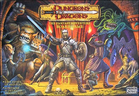 Dungeons And Dragons The Fantasy Adventure Board Game Board Game