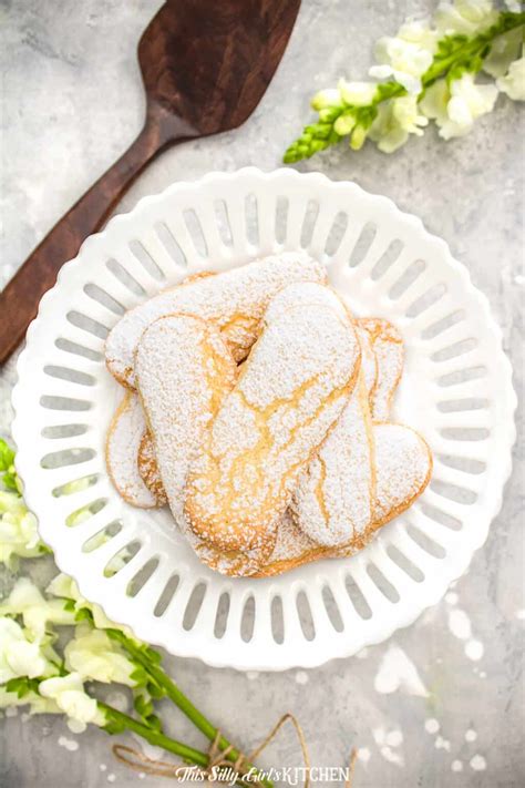 This piemontese biscotti resembles lady fingers, though they're about twice as thick. How to Make Lady Fingers Cookies - This Silly Girl's Kitchen