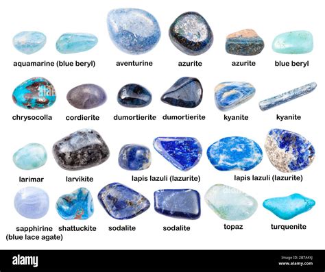 Blue Gemstones Hi Res Stock Photography And Images Alamy