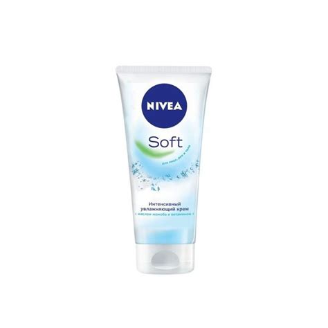 The whipped white cream glides on smoothly and has a fresh, powdery scent. Nivea soft moisturizing cream 75ml