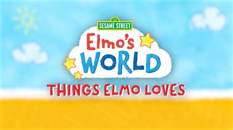 Sesame Street Elmos World Things Elmo Loves Apple Tv