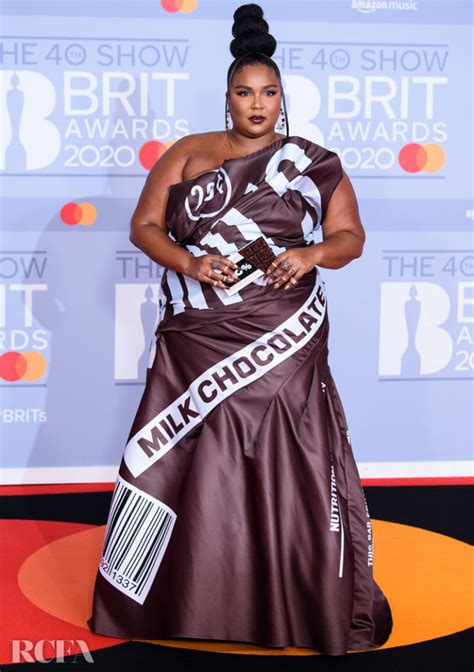 Lizzo In Moschino The Brit Awards 2020 Red Carpet Fashion Awards