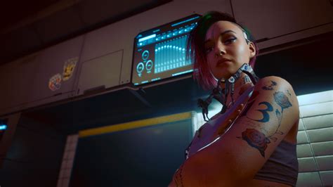 Wallpaper Cyberpunk 2077 Judy Alvarez Video Game Characters Video