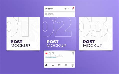 Instagram Profile Mockup Psd 300 High Quality Free Psd Templates For