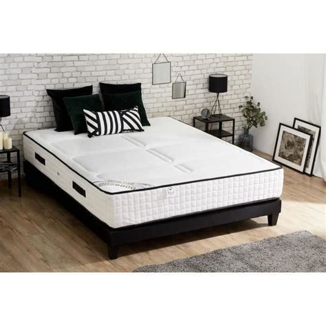 Retrait gratuit sous 2h en magasin, livraison sur rdv, à l'étage et dans la pièce de votre choix. Lit complet avec sommier et matelas 160x200 - Achat ...