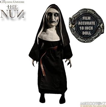 Conjuring Universe The Nun Figure Mezco Toyz Horror Doll Amazon Fr Jeux Et Jouets